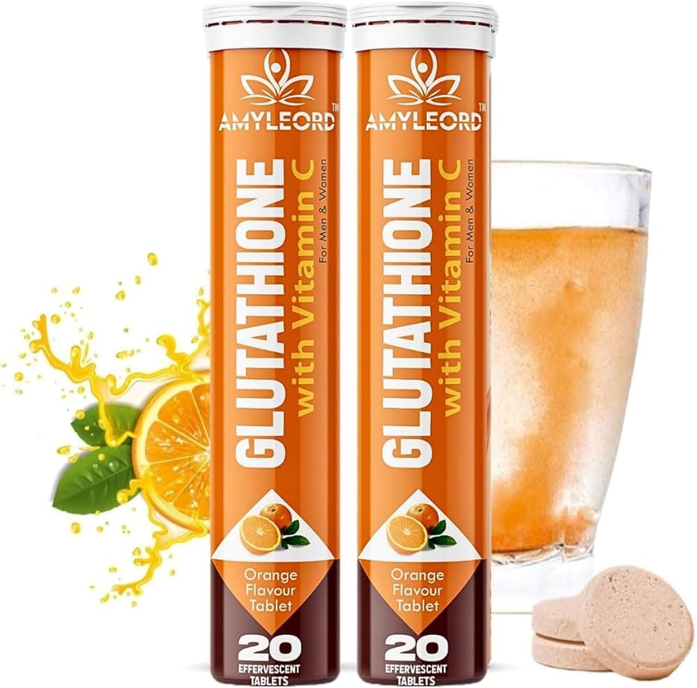 Amyleord Glow - 500mg Glutathione & Vitamin C