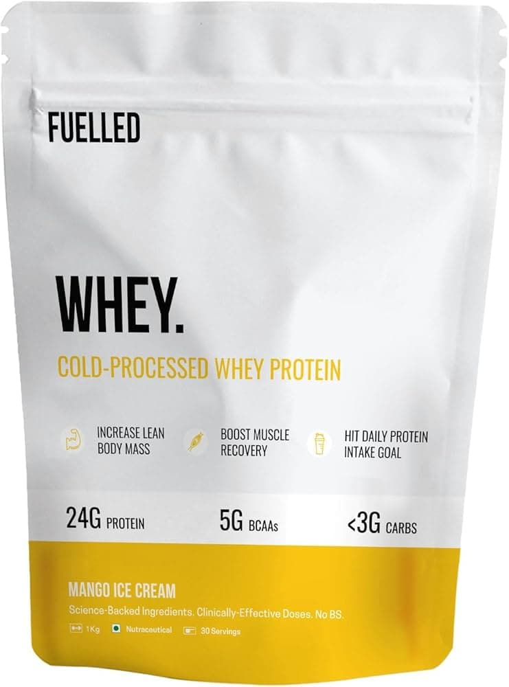 WHEY. COLD PROCESSED WHEY PROTEIN (Mango Ice Cream)