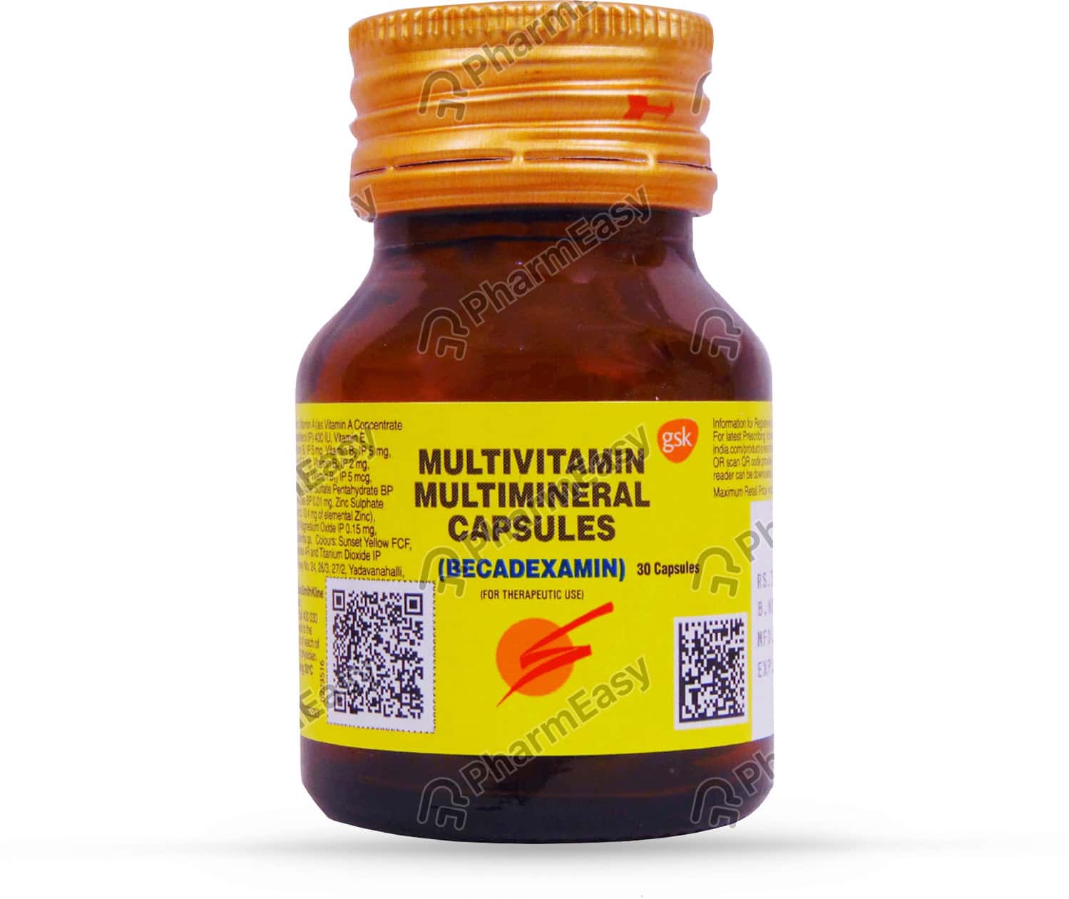 Becadexamin Multivitamin Multimineral Capsules